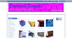 Desktop Screenshot of envisiongraphx.com